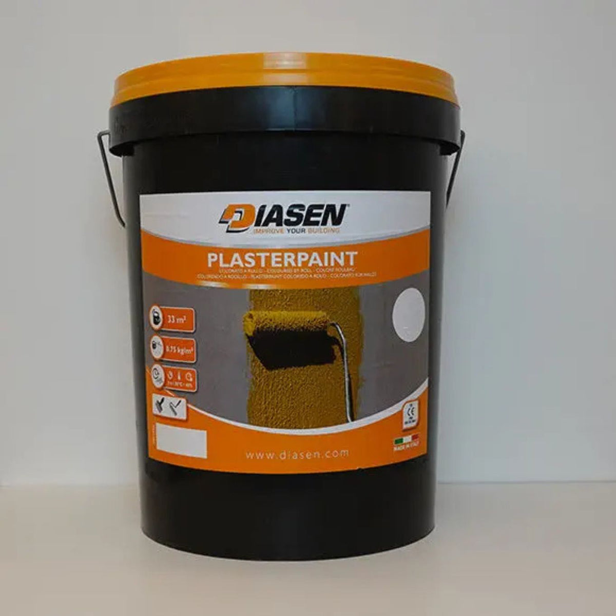 Bucket of Plaster Paint