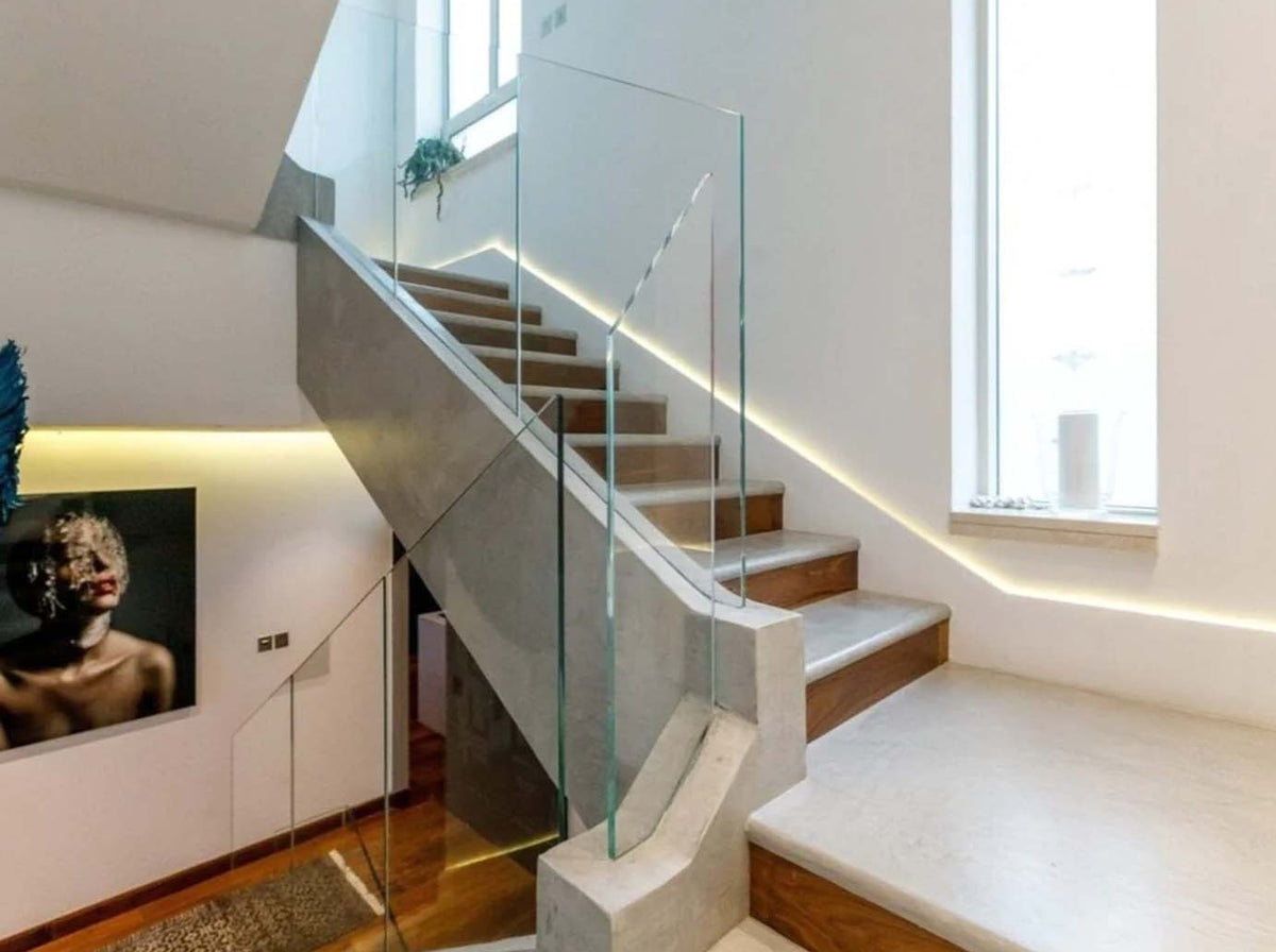 Decorkrete stairs in private villa