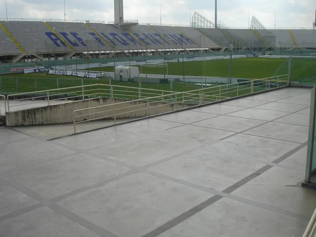 an outdoor sports arena