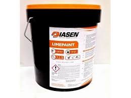 bucket of lime paint