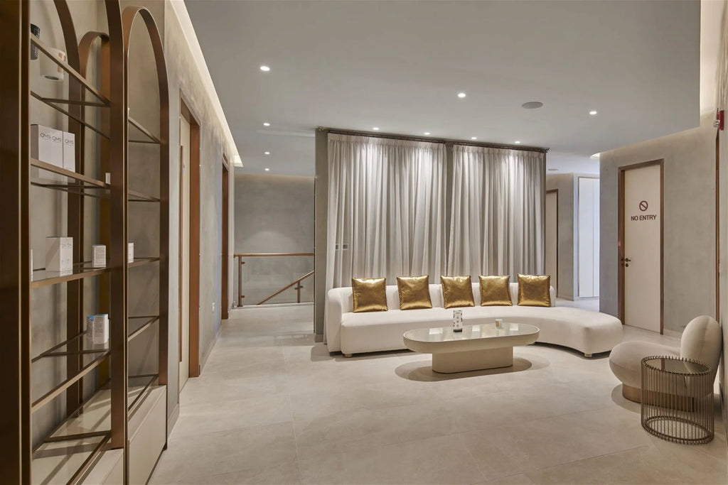 How Decorkrete was used in the Premier Wellness Destination on Palm Jumeirah