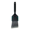 A professional angle paint brush with a black handle and green accents, including a replaceable bristle refill.