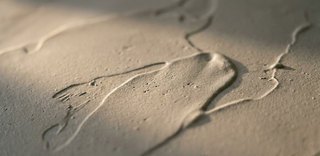 Surface patterns that only handwork can create