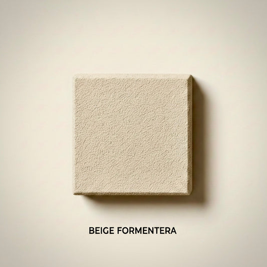 Decork Mediterraneo sample in Beige Formentera, rustic cork texture